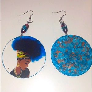 Hand Painted Earrings 🎨